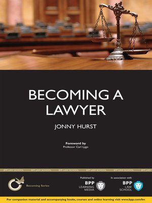 cover image of Becoming a Lawyer